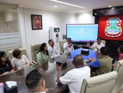 Panitia May Day Sulut, Sambangi Walikota Andrei Angouw