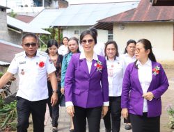 Peringati Hari Posyandu Nasional 2026, Stefa Kandoli-Antou Pimpin Pembinaan Terpadu di Tiga Lokasi di Mitra