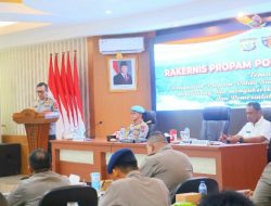 Perkuat Pengawasan Internal, Wakapolda Polda Sulut Buka Rakernis Propam