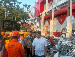 Gubernur Tinjau Gedung KONI Sulut Akibat Gempa, Berduka Cita bagi Warga Meninggal Dunia