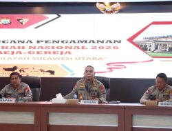 Kapolresta Manado Pastikan Kesiapan Jajaran Hadapi Paskah Nasional