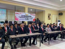 Polresta Manado Gelar Dikbangspes Dasar Reserse Mandiri, Kapolresta Tekankan Integritas dan Profesionalisme