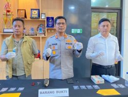 Polresta Manado Rilis Dua Kasus Sabu, Tersangka Diamankan
