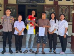 Polsek Bunaken Selesaikan Kasus Dugaan Pengancaman Lewat Problem Solving, Kedua Pihak Sepakat Damai