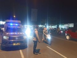 Polsek Tuminting Laksanakan Kegiatan ‘Silau Mata’ di Jalan Hasanudin, Lalu Lintas Lancar