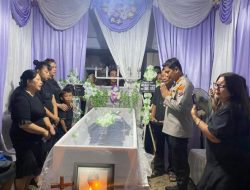 Kapolresta Manado Melayat Korban Lakalantas di Boulevard Sindulang