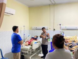 Kapolresta Manado Jenguk Korban Lakalantas Wanea di RSUP Prof Kandou Manado