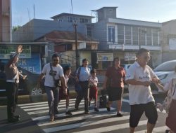 Polsek Malalayang Optimalisasikan Pos Cakalang Pagi, Jaga Kelancaran Lalu Lintas di Kawasan Padat Aktivitas