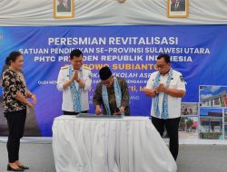 SMKN 3 Tondano Terbantu Revitalisasi, Wagub Mailangkay Ingatkan Perawatan