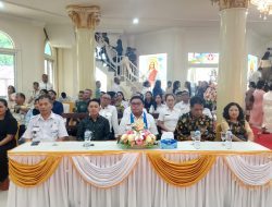 Wabup Tendris Bulahari Hadiri HUT ke-169 GMIST Bait-El Lapango, Resmikan Gedung Ibadah Baru