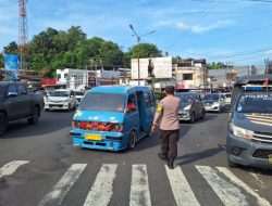 Ciptakan Keamanan, Polsek Tikala Gelar Giat Cakalang, Tekan Kemacetan dan Pelanggaran Lalu Lintas
