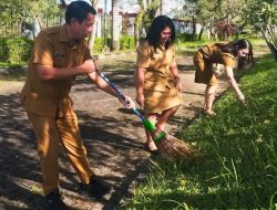 Dukung Gerakan Indonesia ASRI, Sekretariat DPRD Gelar Korve