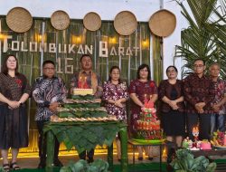 Wabup Fredy Tuda Hadiri HUT ke-16 Tolombukan Barat, Tegaskan Komitmen Bangun Desa dan Sejahterakan Warga