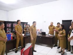 Bupati Ronald Kandoli Sidak ASN di Mitra, Tegaskan Disiplin dan Integritas Aparatur