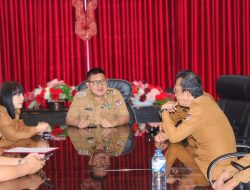 Wabup Theodorus Kawatu Ikuti Rakor Pengendalian Inflasi dan Launching Pendidikan Anti Korupsi