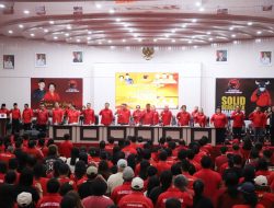 Olly Dondokambey Kobarkan Soliditas Kader dalam Musancab PDIP Mitra