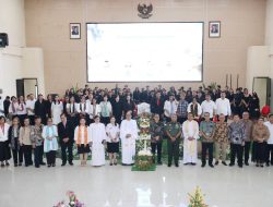 Unsrat Bersukacita Paskah dan Berbagi Kasih untuk Warga Panti