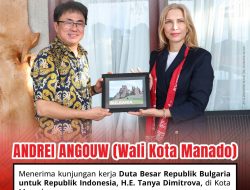 Wali Kota Manado Dampingi Dubes Bulgaria HE Tanya Dimitrova Lihat Sunset Manado