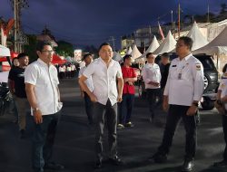 Bupati Ronald Kandoli Turun Langsung Pastikan Kesiapan Lokasi Pameran HUT ke-19 Kabupaten Mitra