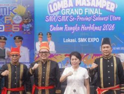 Pemprov Sulut Tutup SMK Expo 2026 di Hardiknas, Dorong Kreativitas dan Inovasi Siswa