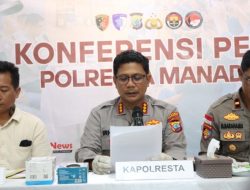 Polresta Manado Bongkar Peredaran Obat Keras Ilegal, 7.000 Butir Trihexyphenidyl Disita
