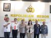 Kapolresta Manado Terima Audiensi Kepala KPP Pratama Manado