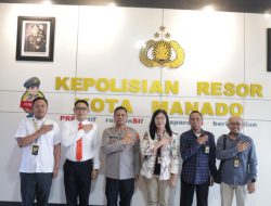 Kapolresta Manado Terima Audiensi Kepala KPP Pratama Manado