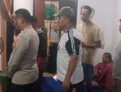 Polsek Pineleng Bergerak Cepat Amankan TKP Penemuan Pria Meninggal Dunia di Desa Sea