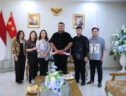 Panitia Pemilihan Remaja Kreatif GPdI Sulut 2026 Audiensi dengan Putra Sulung Gubernur Yulius Selvanus