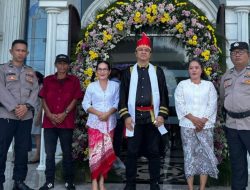 Polsek Sario Amankan Ibadah Perayaan HUT ke-71 Jemaat GMIM Getsemani Sario Kota Baru