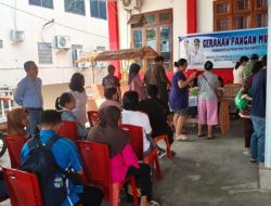 Dukung Gerakan Pangan Murah Jaga Stabilitas Harga, Kapolsek Wenang Pastikan Kegiatan Berjalan Aman dan Kondusif
