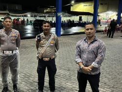 Polsek Malalayang Amankan Ibadah KKR GPDI di Terminal Malalayang, Kapolsek Jusman Mori: Kami Hadir Untuk Berikan Rasa Aman