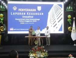 Walikota Weny Gaib Serahkan LKPD Unaudited Tahun Anggaran 2025