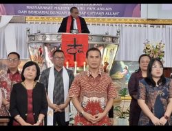 Wakil Walikota dr Richard Sualang, Dinobatkan Sebagai Ketua Panitia PGI Wilayah dan Sinode AM Gereja SAG