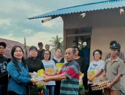 Tak Hanya Reses, Novita Maramis Salurkan Bantuan untuk Korban Kebakaran di Raraatean