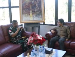 Ketua DPRD Sulawesi Utara Terima Kunjungan Danrem 131/Santiago
