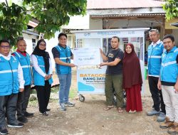 YBM PLN UP3 Kotamobagu Salurkan Bantuan Gerobak Cahaya Demi Dorong Kemandirian UMKM