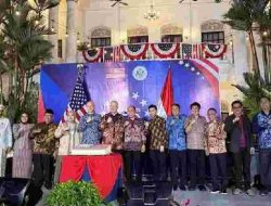 Bupati Dr Joune Ganda Jadi Tamu VIP Dubes Amerika Peter M Haymond dan Konsul Jenderal  Christopher Green