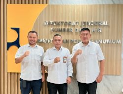 Wabup Theodorus Kawatu Jemput Dukungan Kementerian PU, Perjuangkan Peningkatan Irigasi Pertanian di Minsel