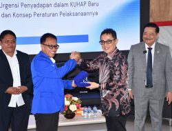 Wamenko Kumham Otto Hasibuan Bedah Implementasi KUHP Nasional di Unsrat
