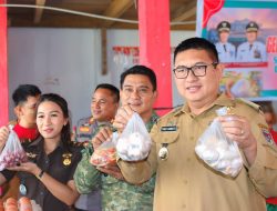 Wabup Theodorus Kawatu Buka Gerakan Pangan Murah, Pemkab Minsel Subsidi Harga Bahan Pokok 20 Persen