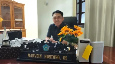 Marvein Hontong Jadi Plt. Ketua DPRD Sangihe