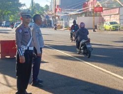 Polsek Malalayang Lakukan Penertiban Angkot ‘Kumabal’