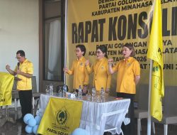 MEP Pimpin Langsung Konsolidasi Partai Golkar Minsel, Target Menang Total di Pemilu 2029