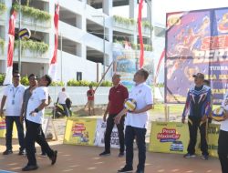 Sambut Hari Bhayangkara ke-80, Kapolresta Manado Resmi Buka Turnamen Bola Voli