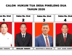 Empat Calon Siap Dipilih, 1.652 Warga Tentukan Hukum Tua Pineleng Dua