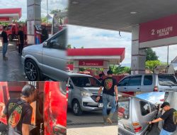Polres Kotamobagu Turun Langsung Awasi Penyaluran BBM Bersubsidi di SPBU