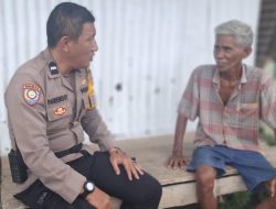 Bhabinkamtibmas Polsek Singkil Serap Aspirasi Warga Melalui Kegiatan DDS di Kombos Timur