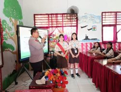 Hari Bhayangkara ke-80, Sikum Polresta Manado Lakukan Penyuluhan Hukum di SMPN 10 Manado