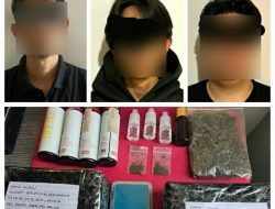 Polda Sulawesi Utara Bongkar Jaringan Ganja Sintetis Antarprovinsi, Tiga Pelaku Dibekuk